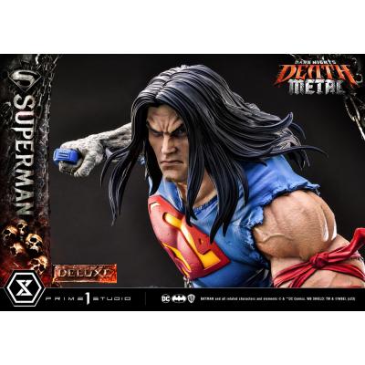 Dark Nights: Death Metal Estatua 1/3 Death Metal Superman Deluxe Ver. 94 cm