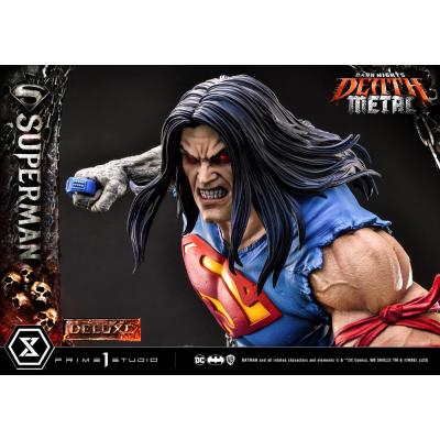 Dark Nights: Death Metal Estatua 1/3 Death Metal Superman Deluxe Ver. 94 cm