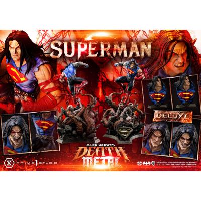 Dark Nights: Death Metal Estatua 1/3 Death Metal Superman Deluxe Ver. 94 cm
