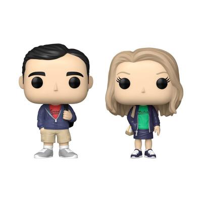 The Office Pack de 2 POP! Television Vinyl Figuras Michael & Holly 9 cm