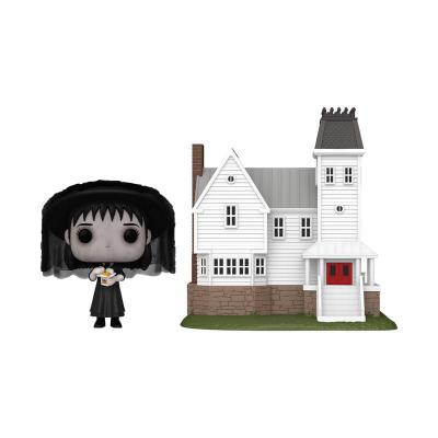 Beetlejuice POP! Town Vinyl Figura Lydia Deetz with Maitland House 9 cm