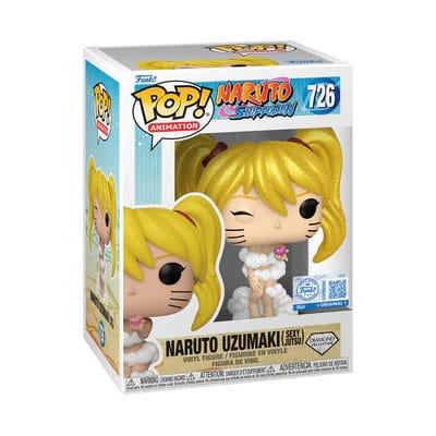 Naruto Pop! Animation Vinyl Figura HNaruto(Sexy Jutsu) Diamond Collection heo Exclusive Edition 9 cm