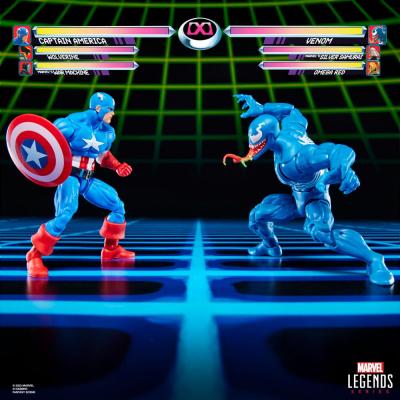 Marvel Legends Gamerverse Pack de 2 Figuras Captain America vs. Venom 15 cm