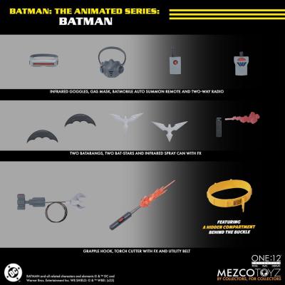 Batman: la serie animada Figura 1/12 Batman 17 cm