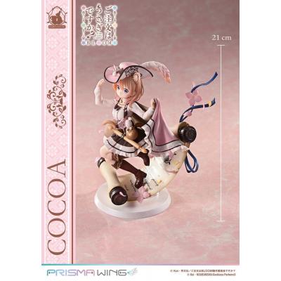 Is the Order a Rabbit? Bloom Estatua PVC 1/7 Prisma Wing Cocoa 21 cm