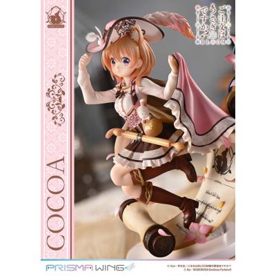 Is the Order a Rabbit? Bloom Estatua PVC 1/7 Prisma Wing Cocoa 21 cm