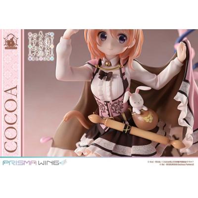 Is the Order a Rabbit? Bloom Estatua PVC 1/7 Prisma Wing Cocoa 21 cm