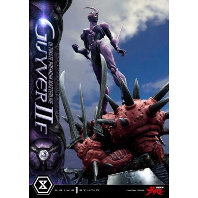 Guyver The Bioboosted Armor Ultimate Premium Masterline Estatua Guyver II F(Female) 88 cm