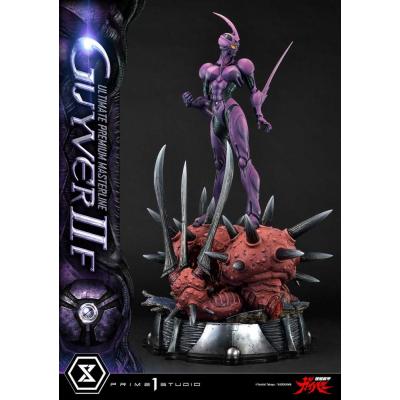 Guyver The Bioboosted Armor Ultimate Premium Masterline Estatua Guyver II F(Female) Bonus Version 88 cm