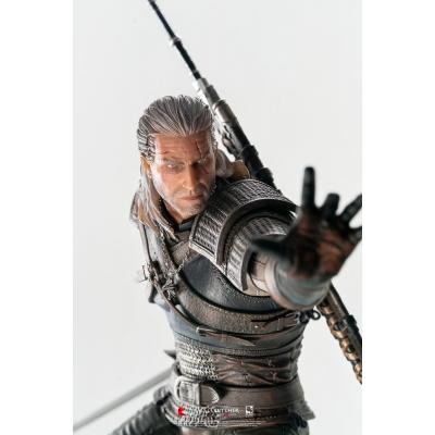 The Witcher 3: Wild Hunt Estatua 1/6 Diorama Geralt vs Eredin 50 cm