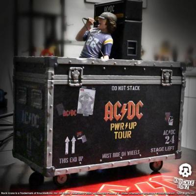 AC/DC Estatua Rock Ikonz On Tour PWR UP Tour Road Case