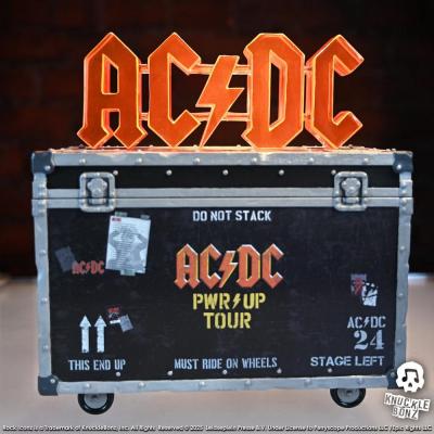 AC/DC Estatua Rock Ikonz On Tour PWR UP Tour Road Case