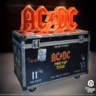 AC/DC Estatua Rock Ikonz On Tour PWR UP Tour Road Case