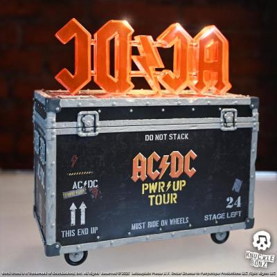 AC/DC Estatua Rock Ikonz On Tour PWR UP Tour Road Case