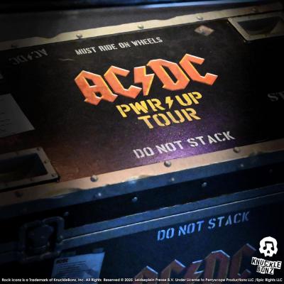 AC/DC Estatua Rock Ikonz On Tour PWR UP Tour Road Case