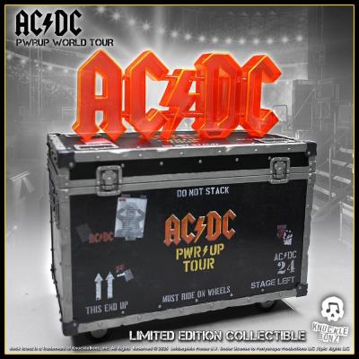 AC/DC Estatua Rock Ikonz On Tour PWR UP Tour Road Case