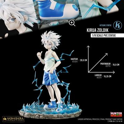 Hunter × Hunter Estatua PVC Akihabara Legend Figure 1/8 Kirua (God Speed Mode) 21 cm