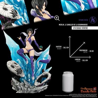 Seven Deadly Sins Estatua 1/6 Merlin 37 cm