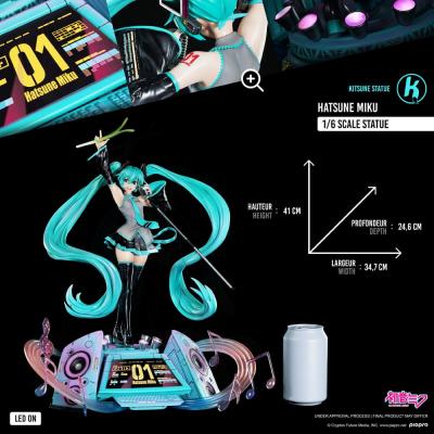 Hatsune Miku Estatua 1/6 Hatsune Miku 41 cm