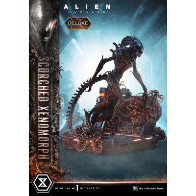 Alien: Romulus Estatua Museum Masterline XL 1/3 Scorched Xenomorph Deluxe Version 98 cm