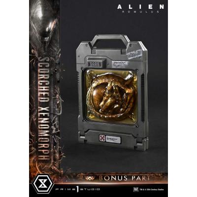 Alien: Romulus Estatua Museum Masterline XL 1/3 Scorched Xenomorph Deluxe Bonus Version 98 cm
