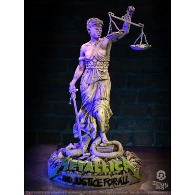 Metallica Estatua Rock Ikonz On Tour Lady Justice