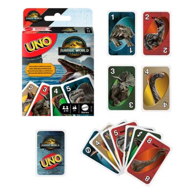 Jurassic World: El Renacer UNO Juego de Cartas