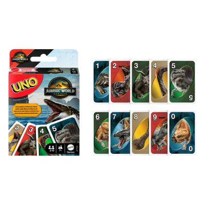 Jurassic World: El Renacer UNO Juego de Cartas