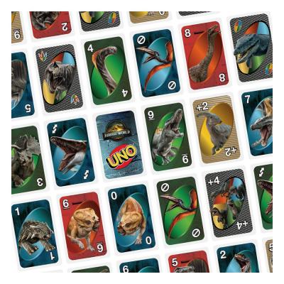 Jurassic World: El Renacer UNO Juego de Cartas