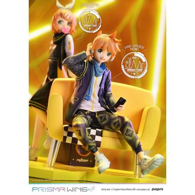 Vocaloid Estatua PVC 1/7 Prisma Wing Piapro Characters Kagamine Len (Art by lack) 18 cm