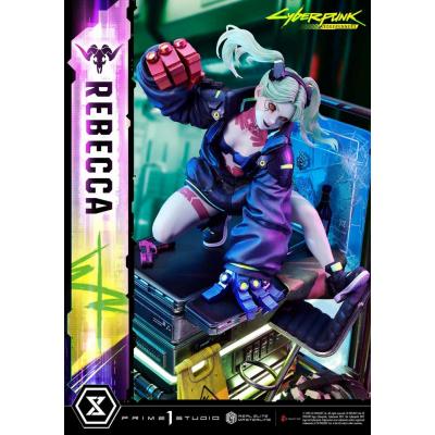 Cyberpunk: Edgerunners Estatua Real Elite Masterline Series 1/4 Rebecca 54 cm
