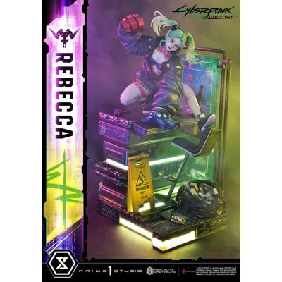 Cyberpunk: Edgerunners Estatua Real Elite Masterline Series 1/4 Rebecca 54 cm