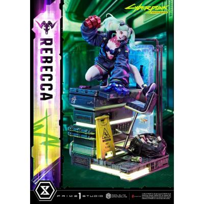 Cyberpunk: Edgerunners Estatua Real Elite Masterline Series 1/4 Rebecca 54 cm