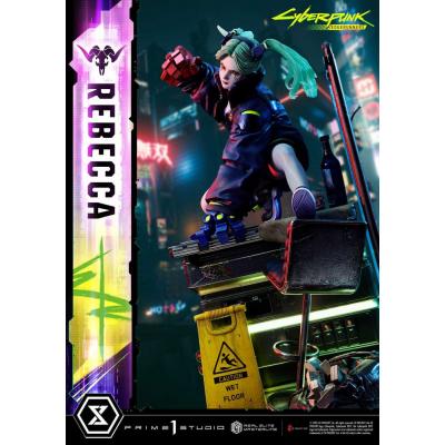 Cyberpunk: Edgerunners Estatua Real Elite Masterline Series 1/4 Rebecca 54 cm