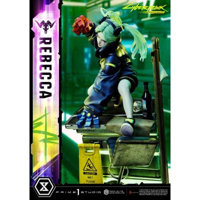 Cyberpunk: Edgerunners Estatua Real Elite Masterline Series 1/4 Rebecca 54 cm