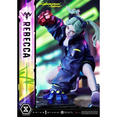Cyberpunk: Edgerunners Estatua Real Elite Masterline Series 1/4 Rebecca 54 cm
