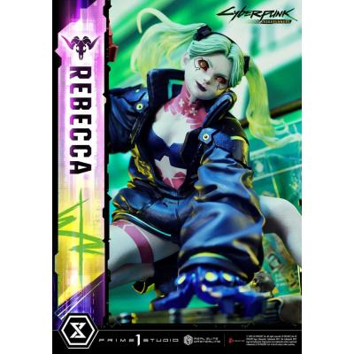 Cyberpunk: Edgerunners Estatua Real Elite Masterline Series 1/4 Rebecca 54 cm