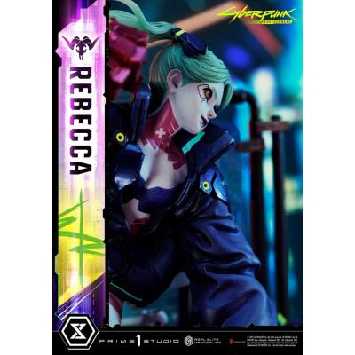 Cyberpunk: Edgerunners Estatua Real Elite Masterline Series 1/4 Rebecca 54 cm