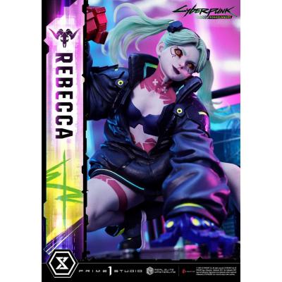 Cyberpunk: Edgerunners Estatua Real Elite Masterline Series 1/4 Rebecca 54 cm