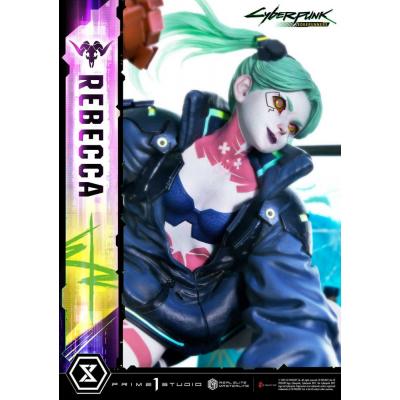 Cyberpunk: Edgerunners Estatua Real Elite Masterline Series 1/4 Rebecca 54 cm