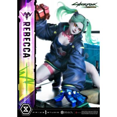 Cyberpunk: Edgerunners Estatua Real Elite Masterline Series 1/4 Rebecca 54 cm