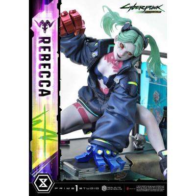 Cyberpunk: Edgerunners Estatua Real Elite Masterline Series 1/4 Rebecca 54 cm