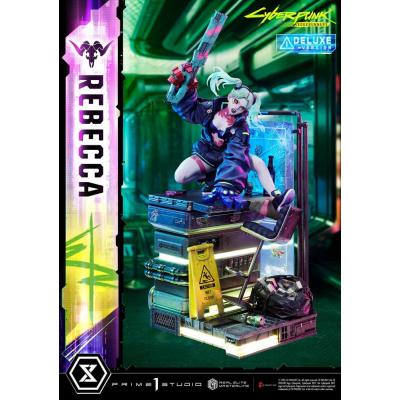 Cyberpunk: Edgerunners Estatua Real Elite Masterline Series 1/4 Rebecca Deluxe Version 54 cm