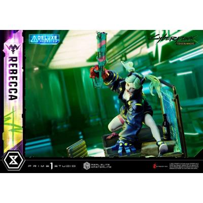 Cyberpunk: Edgerunners Estatua Real Elite Masterline Series 1/4 Rebecca Deluxe Version 54 cm