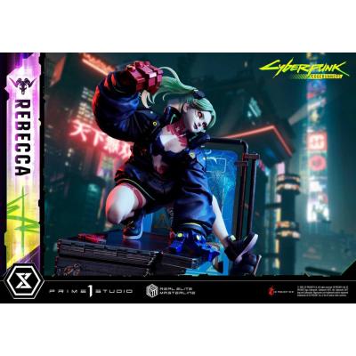 Cyberpunk: Edgerunners Estatua Real Elite Masterline Series 1/4 Rebecca Deluxe Version 54 cm