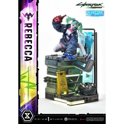 Cyberpunk: Edgerunners Estatua Real Elite Masterline Series 1/4 Rebecca Deluxe Version 54 cm