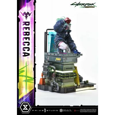 Cyberpunk: Edgerunners Estatua Real Elite Masterline Series 1/4 Rebecca Deluxe Version 54 cm