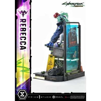Cyberpunk: Edgerunners Estatua Real Elite Masterline Series 1/4 Rebecca Deluxe Version 54 cm