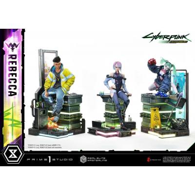 Cyberpunk: Edgerunners Estatua Real Elite Masterline Series 1/4 Rebecca Deluxe Version 54 cm