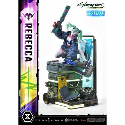 Cyberpunk: Edgerunners Estatua Real Elite Masterline Series 1/4 Rebecca Deluxe Version 54 cm